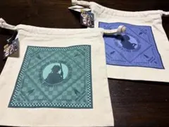 鬼滅の刃 冨岡義勇 竈門炭治郎GU巾着袋