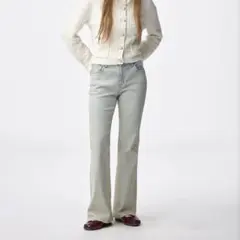 GU スリムフレアジーンズ(丈標準74.0～78.0cm)