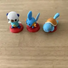 チョコエッグ ポケモン 旅立ちの3匹 ミジュマル　ミズゴロウ　ゼニガメ