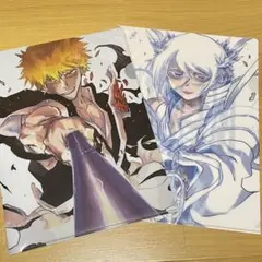 ブリーチ展　クリアファイル　黒崎一護　朽木ルキア