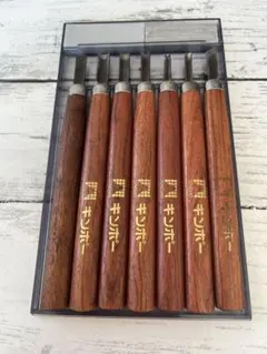 彫刻刀7本セット 砥石付き