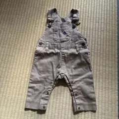 ベージュ オーバーオール　つなぎ　ポロベビー　ポロ　70