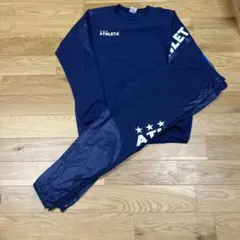 ATHLETA ネイビー 長袖ピステ