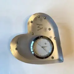 WEDGWOOD ウェッジウッド ハート型 アクリル 置時計