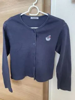 familiar カーディガン 130 ネイビー
