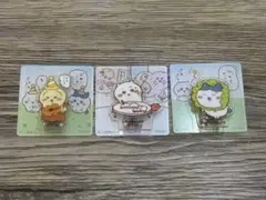 ちいかわ　アクリルシーンクリップ　ビスケット　ちいかわ　ハチワレ　うさぎ