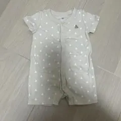 【値下げ¨̮⃝】baby gap ベージュ ブラナンベアロンパース 3-6ヶ月
