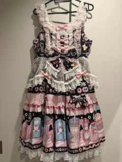Angelic pretty シュガーリィカーニバル 黒 JSKとKCセット - メルカリ