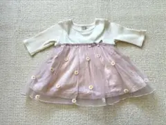 petit main プティマイン　トップス　チュニック　花柄