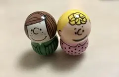 クーナッツ おきあがりこぼし ペパーミントパティ　サリーのセット