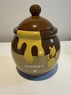 DisneyディズニーくまのプーさんPOOH Ceramic HUNNY POT