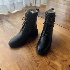 LANVIN レースアップブーツ ブラックのサムネイル