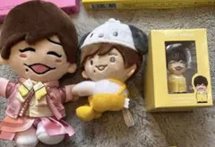 長尾謙杜　ぬいぐるみ　指人形　ちびぬい　セット