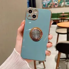 リング付きケース iPhone13 スマホスタンド スマホリング　かわいい
