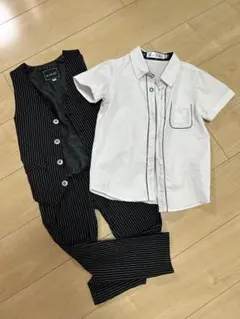 キッズ　男児　フォーマルスーツ　3点セット