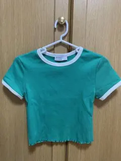 Bershka リブトップス 半袖のサムネイル