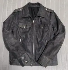 【本革】レザージャケット（Ｍ）黒