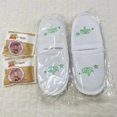 新品⭐︎ディズニー　トイストーリーホテル　アメニティ　スリッパ　アメニティキット