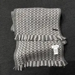 【美品】Calvin Klein グレー アクリルマフラー