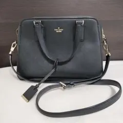 kate spade ショルダーバッグ 黒　【ジャンク品】
