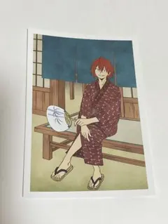 ヒロアカ 切島鋭児郎 浴衣 ポストカード