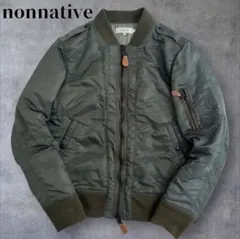 nonnative ノンネイティブ　MA-1 フライトジャケット ミリタリー