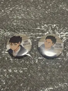 ハイキュー!! 缶バッジ&特製ホルダーコレクション 及川徹 岩泉一