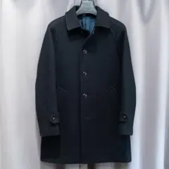 ステンカラーコート ウール