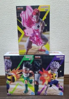 ピ*ン様 HUNTER×HUNTERフィギュア ゴン キルア ヒソカ G.I.編