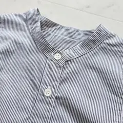 美品 ガリャルダガランテ 長袖シャツ グレー系 ストライプ 綿100% ゆったり