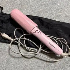 Panasonic EH-HW24 ストレートヘアアイロン ピンク 袋付き
