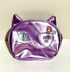 ANNA SUI ×エヴァンゲリオン ネコ耳ポーチ 化粧ポーチ - メルカリ