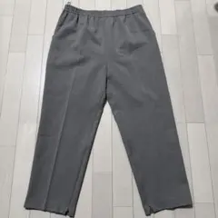 速乾スラックス ウエストゴム グレーベージュ 日本製