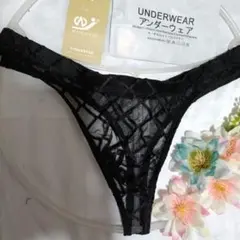 WANGJIANG Tバック ブラック レースMサイズのサムネイル