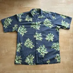 ラルフローレン　アロハシャツ　コットン　パタロハ　開襟　半袖　柄　CLAYTON