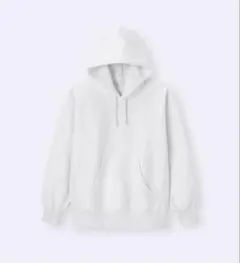 gu ヘビーウェイトスウェットパーカ　ライトグレー