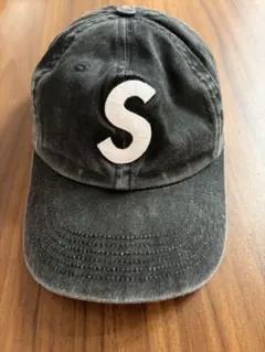 SUPREME PIGMENT COATED S LOGO 6-PANEL
