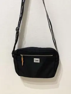 Lee ブラック ショルダーバッグ
