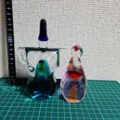 【美品】近代工芸 multi glass マルティグラス 雛人形 ガラス工芸 61ACl0U4dBL._AC_UF350,