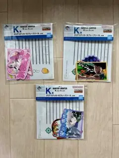HUNTER×HUNTER 一番くじ クリアステッカー&フレークシールセット