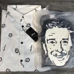 Areeam ウォルトディズニー 総柄シャツ　ショルダーバッグ　セット