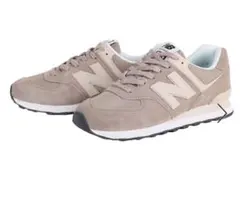 新品タグ付き ニューバランス スニーカー 574 ベージュ