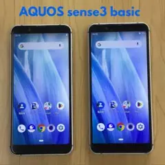 【2台セット】AQUOS sensh3 basic