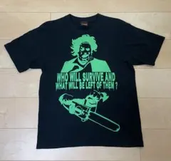 悪魔のいけにえ Tシャツ M レザーフェイス ホラー 映画 トビーフーパーのサムネイル