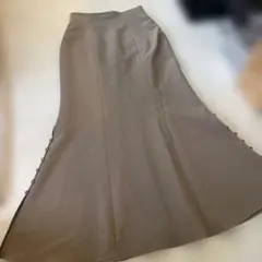 【スナイデル】サイドスリットマーメイドスカート