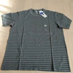 ユニクロUT KAWS コラボTシャツ　新品　ストライプ XL