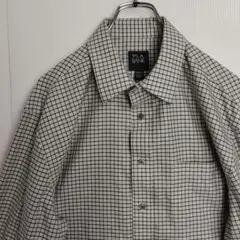 JOS.A.BANK 長袖シャツ チェック柄 コットンシャツ メンズL