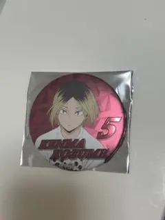 ハイキュー 合同練習会 缶バッジ 孤爪研磨