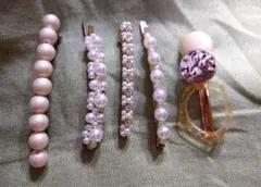 バレッタ　5個セット