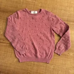 H&M ピンク セーター ニット　122/128